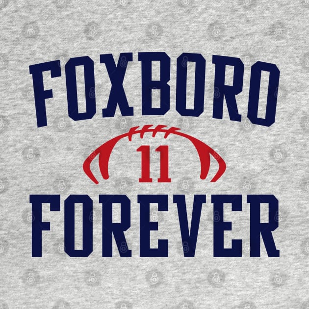 FOXBORO FOREVER, Edelman 11 by FanSwagUnltd